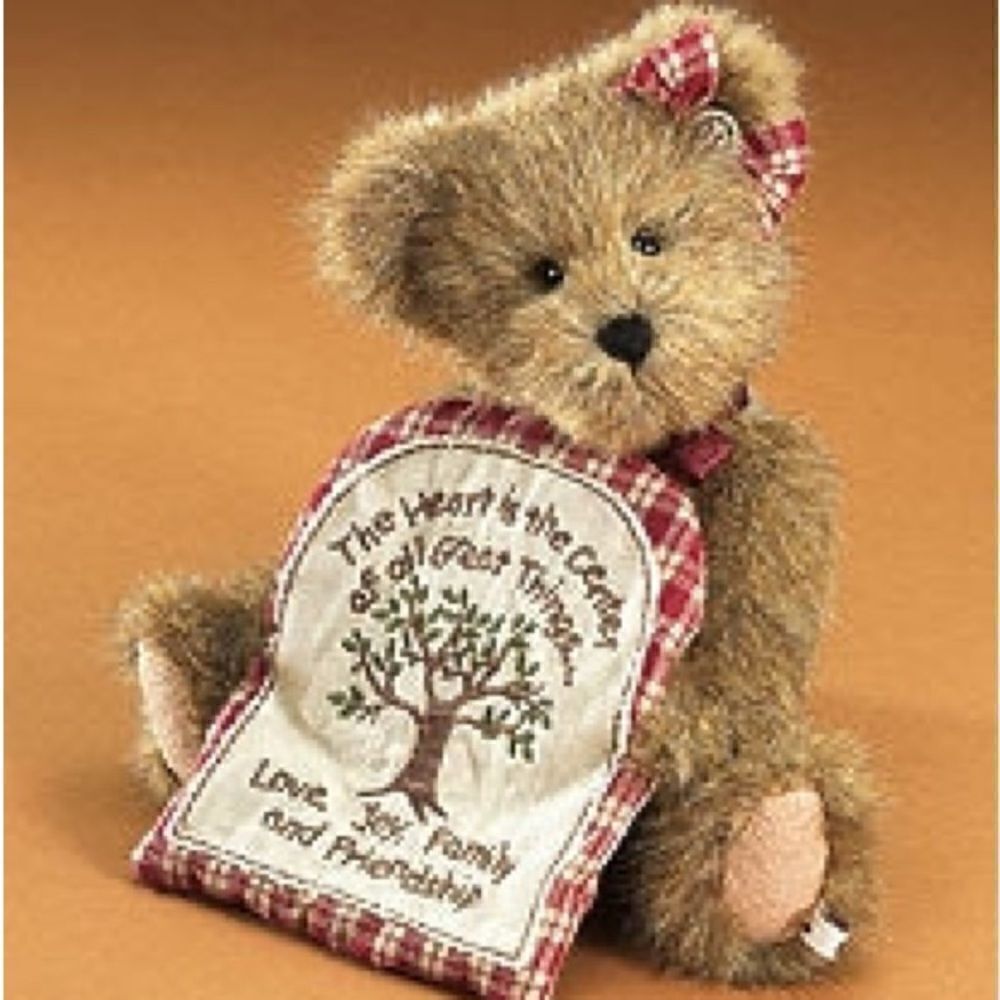 NWT Cherish HeartLee Boyds Bears 8” Stuffed Animals